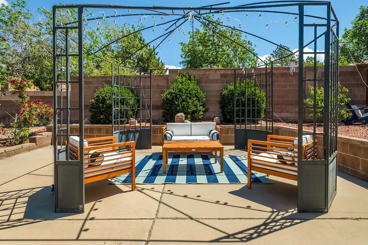 Home in Albuquerque, New Mexico short-term rental designed by Form + Function + Design, view 18