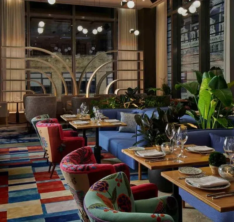 Virgin Hotel interior designed by Form + Function + Design, view 5