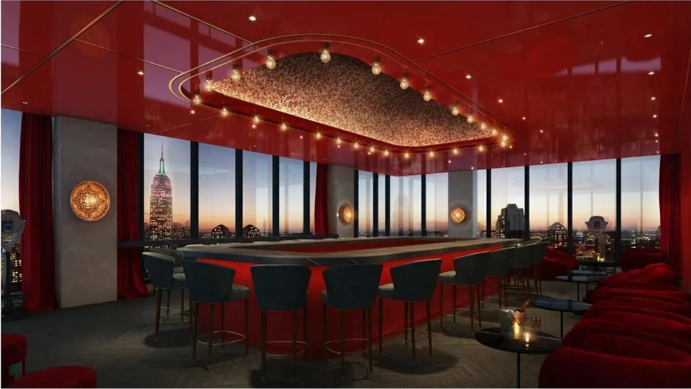 Virgin Hotel interior designed by Form + Function + Design, view 10