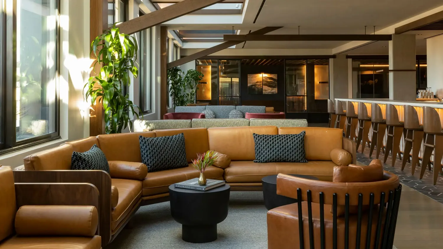 Thompson Hotel interior designed by Form + Function + Design, view 10