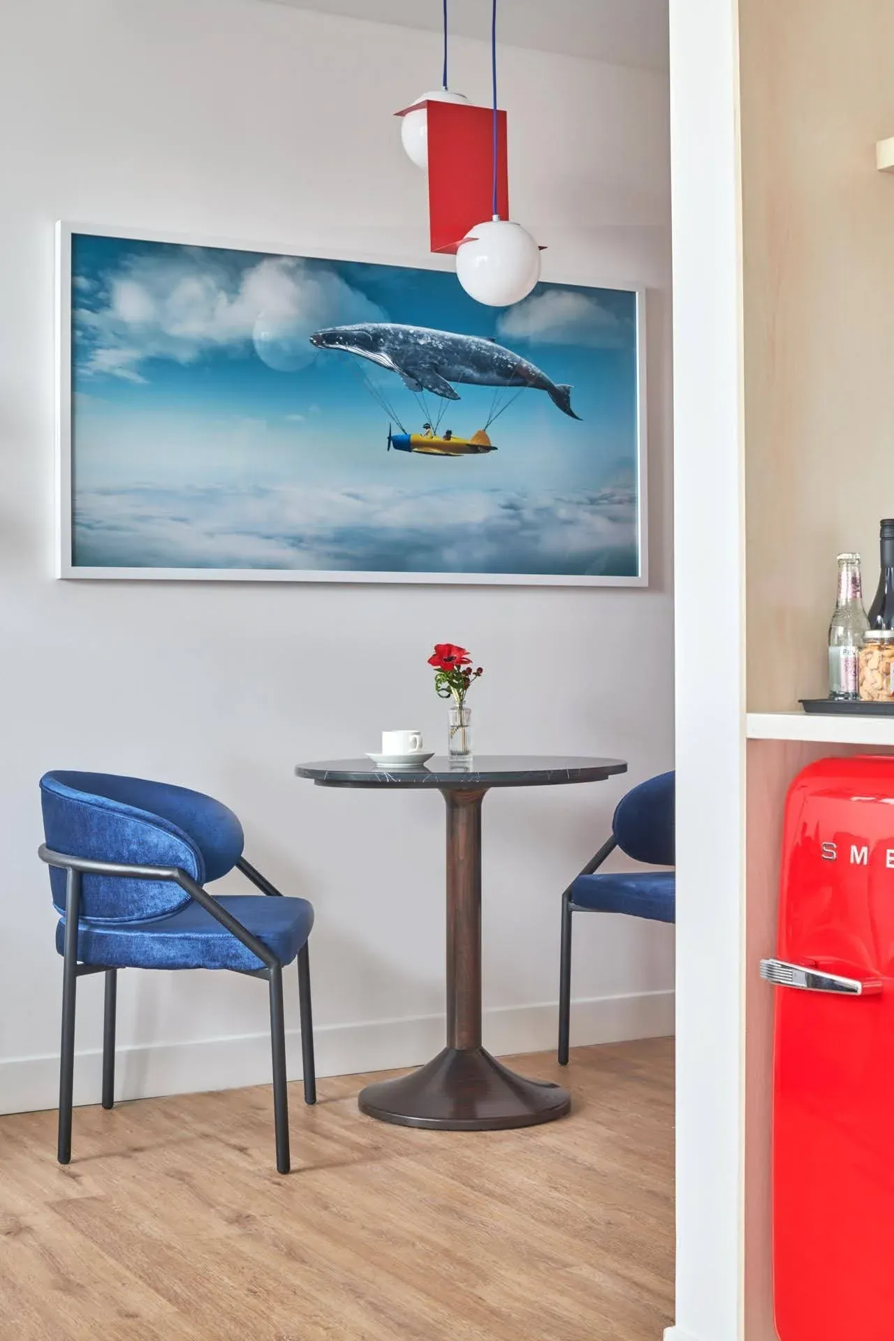 Virgin Hotel interior designed by Form + Function + Design, view 12