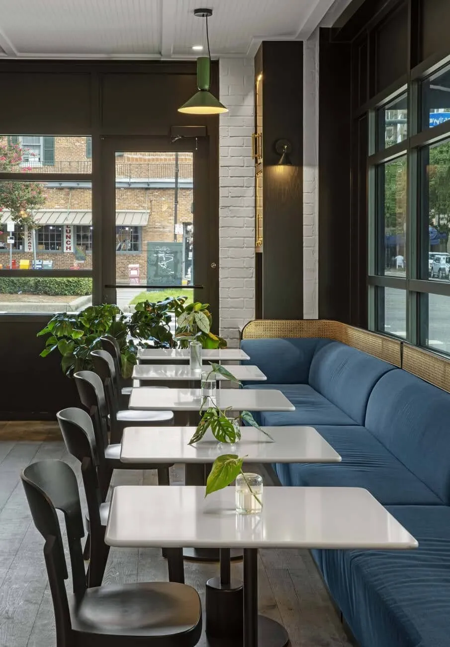 Kimpton Hotel Fontenot interior designed by Form + Function + Design, view 5