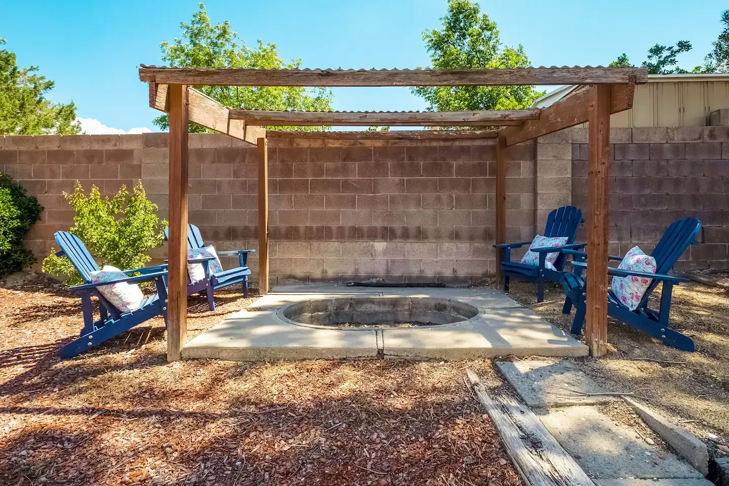 Home in Albuquerque, New Mexico short-term rental designed by Form + Function + Design, view 20