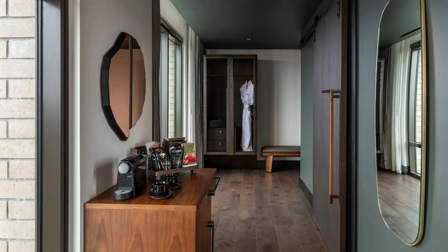 Thompson Hotel interior designed by Form + Function + Design, view 21