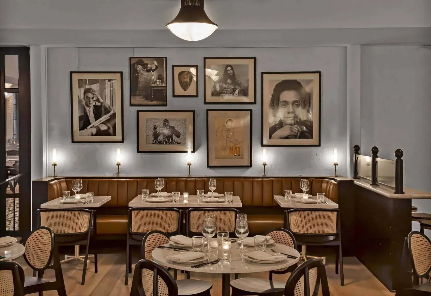 King Restaurant interior designed by Form + Function + Design, view 2