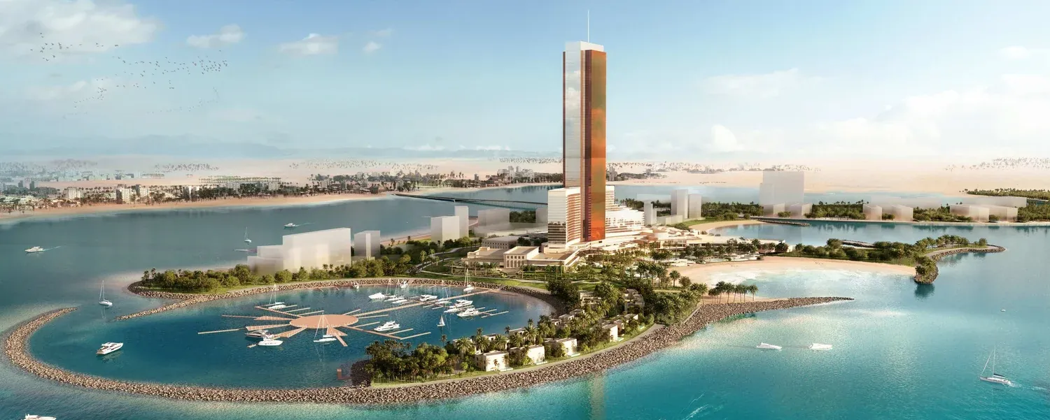 Wynn Al Marjan Island interior designed by Form + Function + Design, view 1