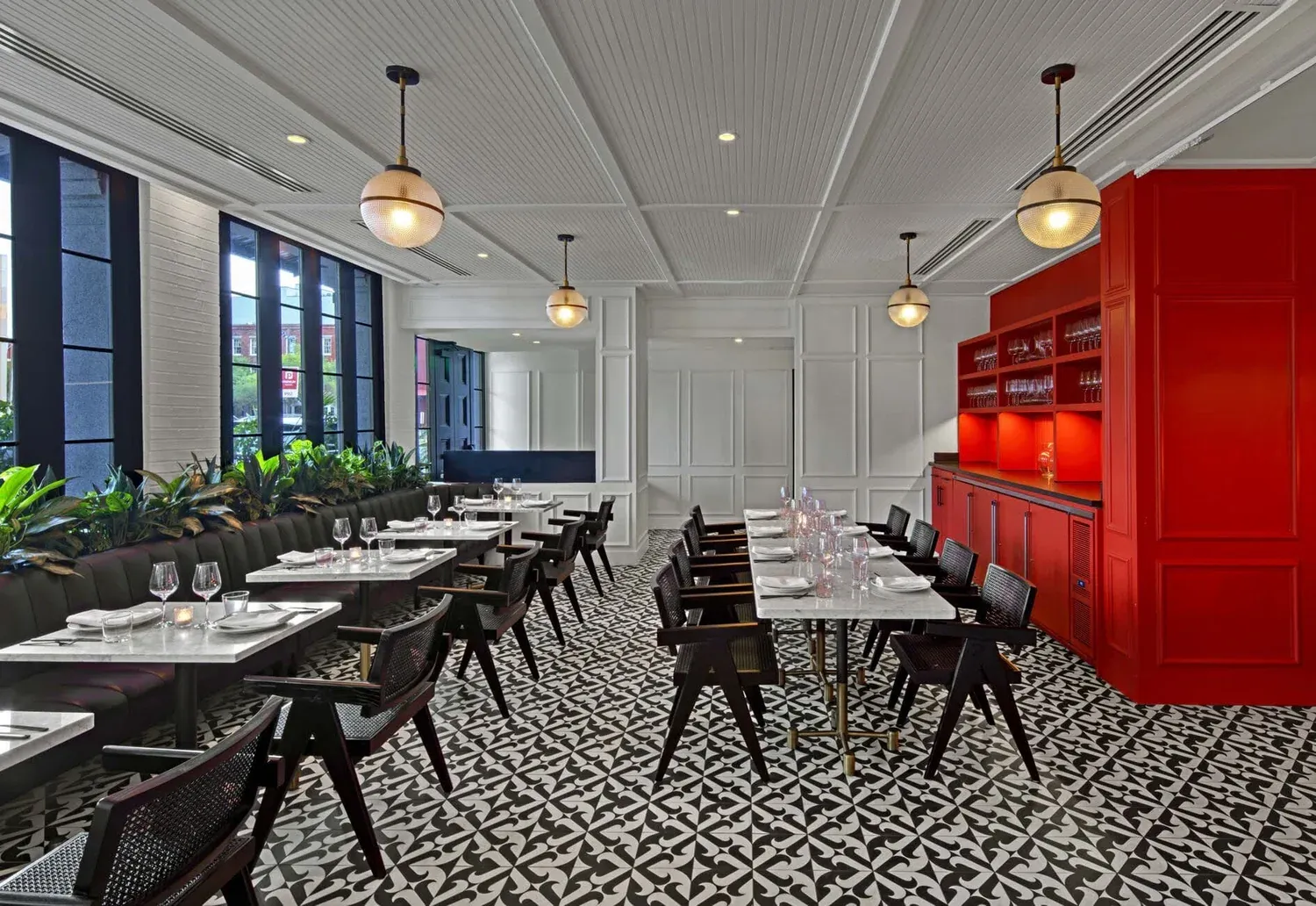 King Restaurant interior designed by Form + Function + Design, view 5