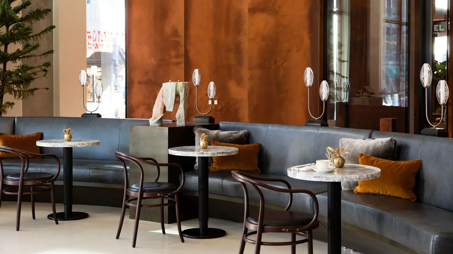 Thompson Hotel interior designed by Form + Function + Design, view 5