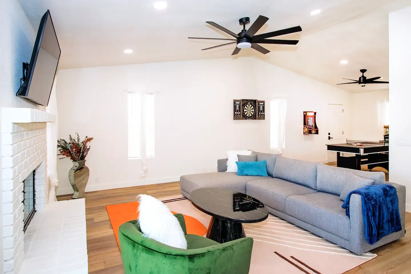 Home in Scottsdale, Arizona short-term rental designed by Form + Function + Design, view 2