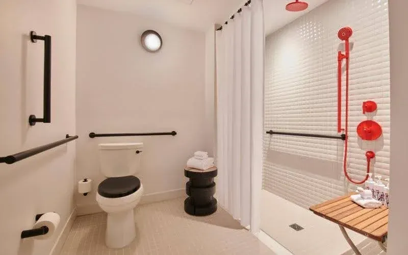 Virgin Hotel interior designed by Form + Function + Design, view 13